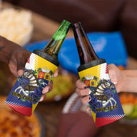 Personalized Venezuela White Horse 4 in 1 Can Cooler Tumbler Veneziola Flag Colors - Wonder Print Shop