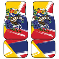 Venezuela White Horse Car Mats Veneziola Flag Colors - Wonder Print Shop