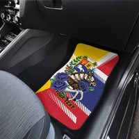 Venezuela White Horse Car Mats Veneziola Flag Colors - Wonder Print Shop