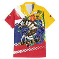 Personalized Venezuela White Horse Family Matching Mermaid Dress and Hawaiian Shirt Veneziola Flag Colors - Wonder Print Shop