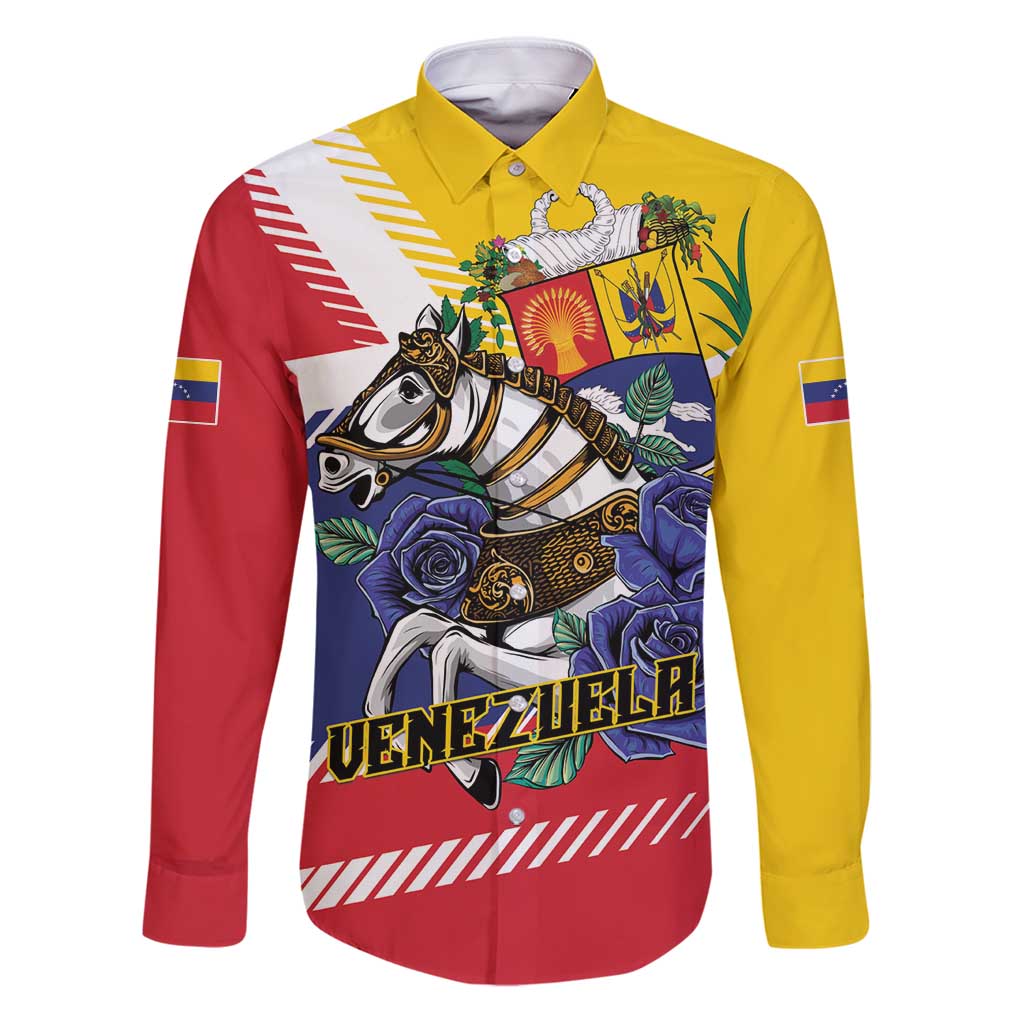 Personalized Venezuela White Horse Family Matching Puletasi and Hawaiian Shirt Veneziola Flag Colors - Wonder Print Shop