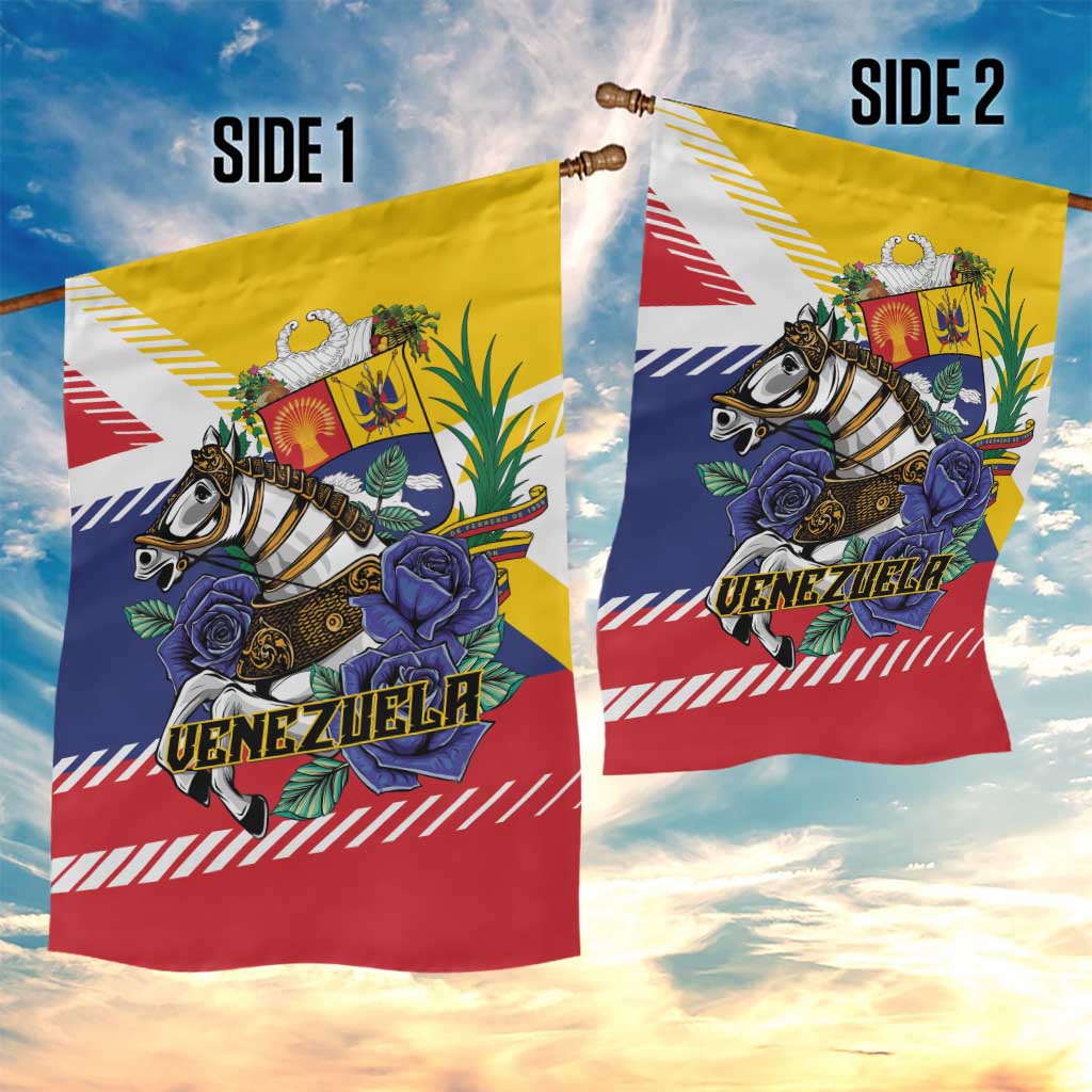 Venezuela White Horse Garden Flag Veneziola Flag Colors - Wonder Print Shop