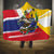 Venezuela White Horse Hooded Blanket Veneziola Flag Colors - Wonder Print Shop