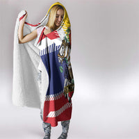 Venezuela White Horse Hooded Blanket Veneziola Flag Colors - Wonder Print Shop