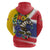 Personalized Venezuela White Horse Hoodie Veneziola Flag Colors - Wonder Print Shop