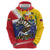 Personalized Venezuela White Horse Hoodie Veneziola Flag Colors - Wonder Print Shop