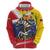 Personalized Venezuela White Horse Hoodie Veneziola Flag Colors - Wonder Print Shop