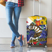 Venezuela White Horse Luggage Cover Veneziola Flag Colors - Wonder Print Shop