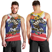 Personalized Venezuela White Horse Men Tank Top Veneziola Flag Colors - Wonder Print Shop