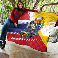 Venezuela White Horse Quilt Veneziola Flag Colors - Wonder Print Shop