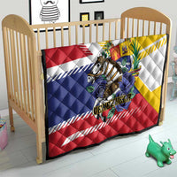 Venezuela White Horse Quilt Veneziola Flag Colors - Wonder Print Shop