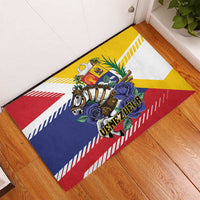 Venezuela White Horse Rubber Doormat Veneziola Flag Colors - Wonder Print Shop