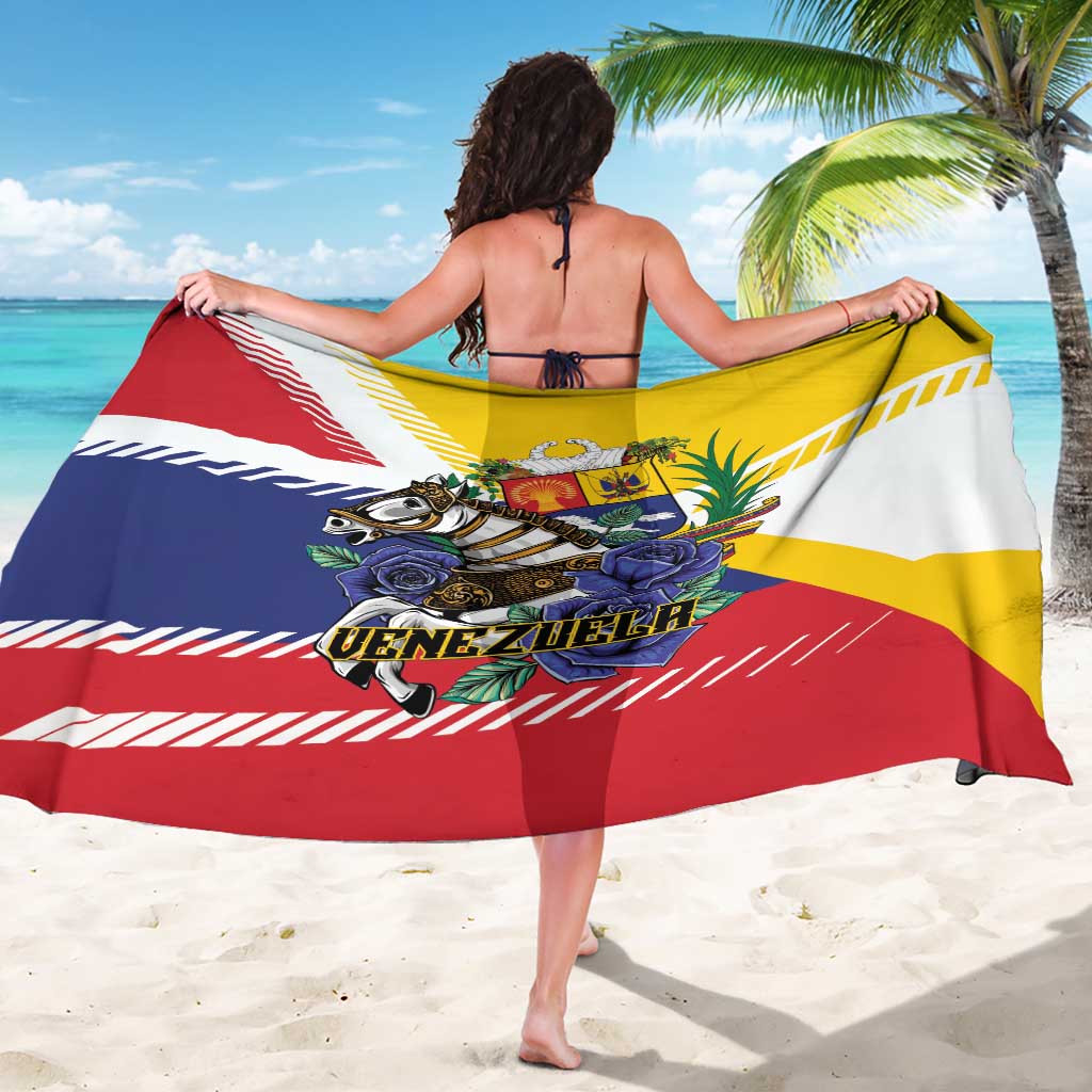 Venezuela White Horse Sarong Veneziola Flag Colors - Wonder Print Shop