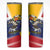 Personalized Venezuela White Horse Skinny Tumbler Veneziola Flag Colors - Wonder Print Shop