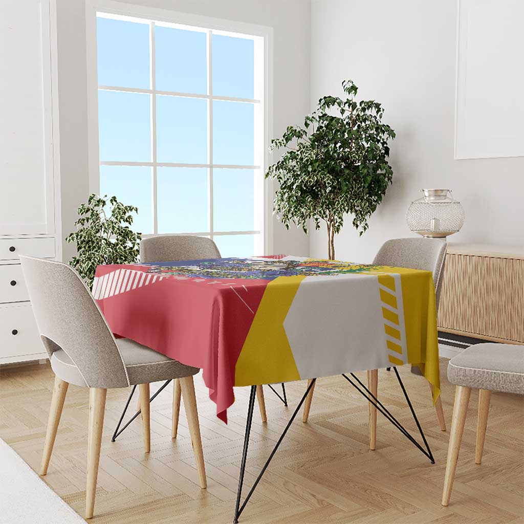 Venezuela White Horse Tablecloth Veneziola Flag Colors - Wonder Print Shop