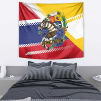 Venezuela White Horse Tapestry Veneziola Flag Colors - Wonder Print Shop