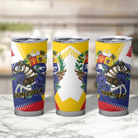 Personalized Venezuela White Horse Tumbler Cup Veneziola Flag Colors - Wonder Print Shop