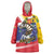 Personalized Venezuela White Horse Wearable Blanket Hoodie Veneziola Flag Colors - Wonder Print Shop