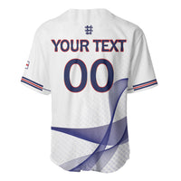 Custom England 2026 World Football Baseball Jersey Three Lions Go Champions