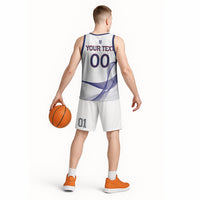 Custom England 2026 World Football Basketball Jersey Three Lions Go Champions