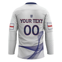 Custom England 2026 World Football Hockey Jersey Three Lions Go Champions