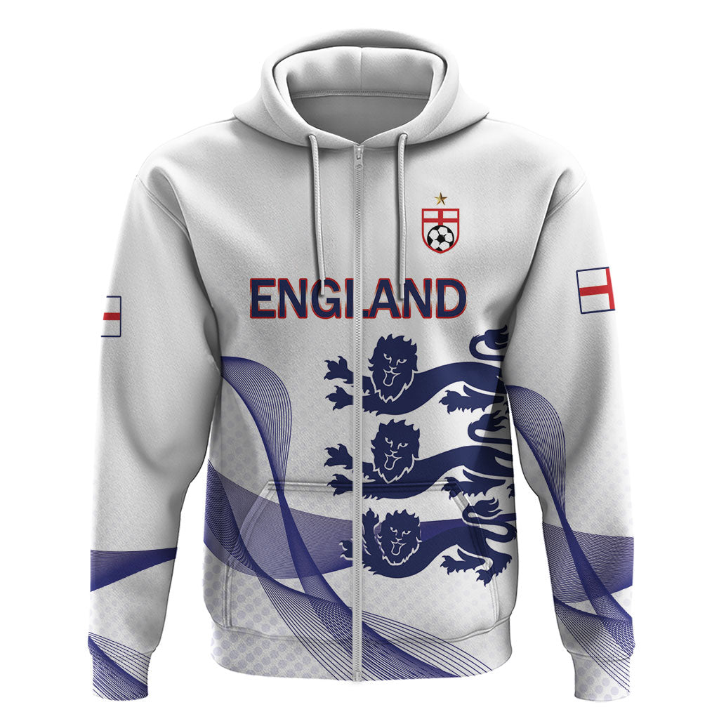 Custom England 2026 World Football Hoodie Three Lions Go Champions