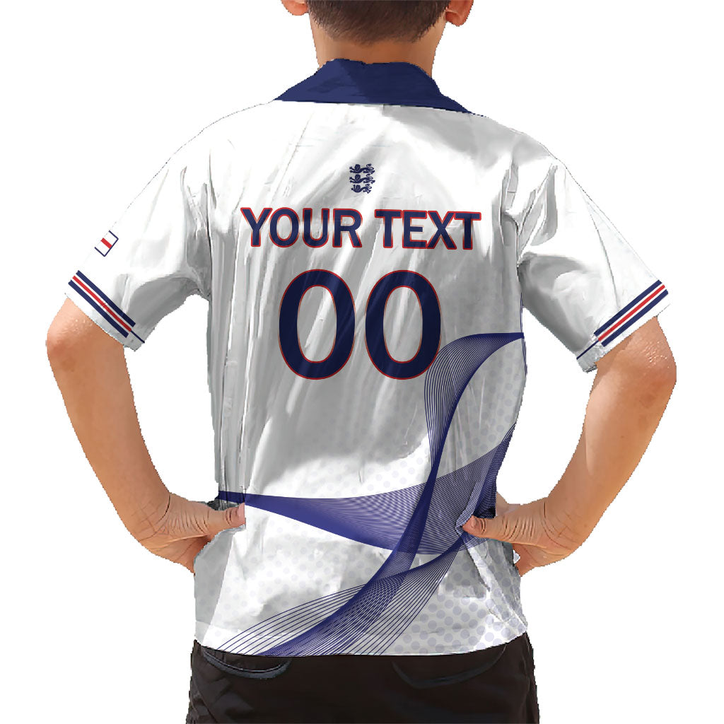 Custom England 2026 World Football Kid Hawaiian Shirt Three Lions Go Champions