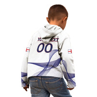 Custom England 2026 World Football Kid Hoodie Three Lions Go Champions