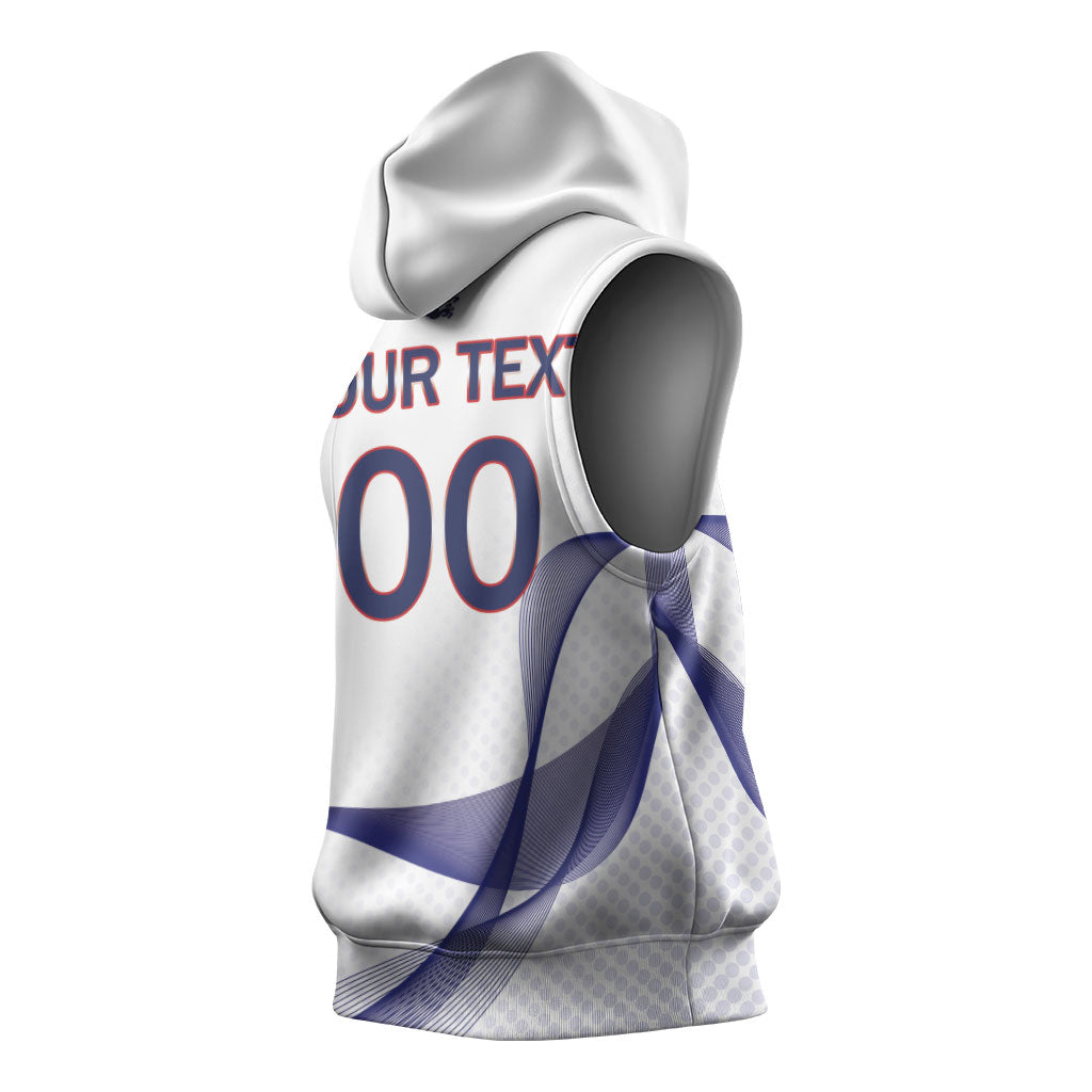 Custom England 2026 World Football Sleeveless Hoodie Three Lions Go Champions