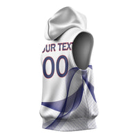 Custom England 2026 World Football Sleeveless Hoodie Three Lions Go Champions