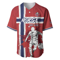 Custom Norge 2026 World Football Baseball Jersey Vikings Go Champions