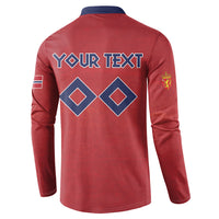 Custom Norge 2026 World Football Button Sweatshirt Vikings Go Champions