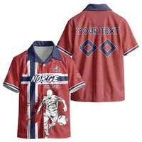 Custom Norge 2026 World Football Kid Hawaiian Shirt Vikings Go Champions LT01