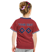 Custom Norge 2026 World Football Kid T Shirt Vikings Go Champions