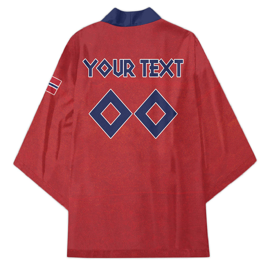 Custom Norge 2026 World Football Kimono Vikings Go Champions