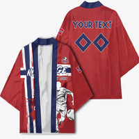 Custom Norge 2026 World Football Kimono Vikings Go Champions