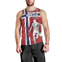 Custom Norge 2026 World Football Men Tank Top Vikings Go Champions