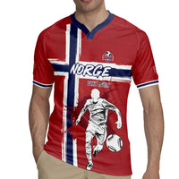 Custom Norge 2026 World Football Rugby Jersey Vikings Go Champions