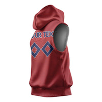 Custom Norge 2026 World Football Sleeveless Hoodie Vikings Go Champions