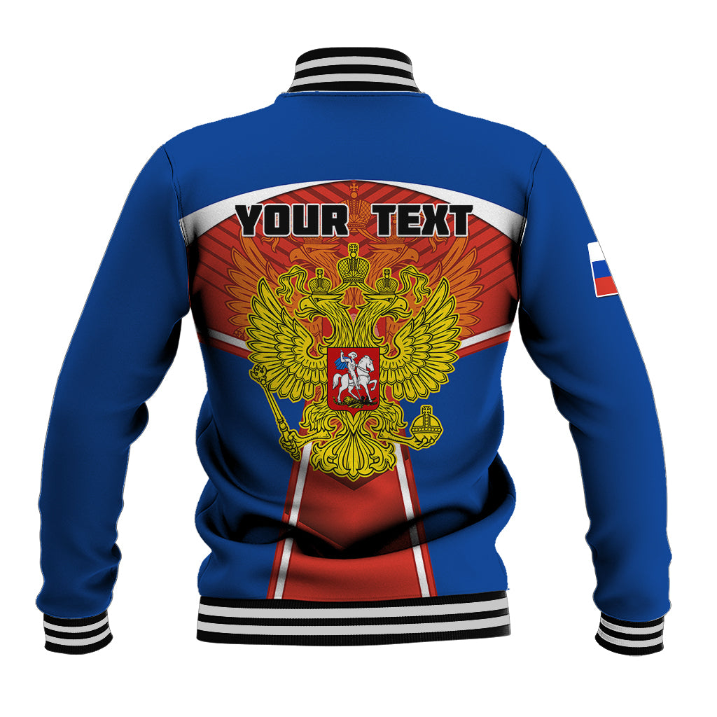 Personalised Russia Baseball Jacket Russian Eagle and Kremlin - Wonder Print Shop
