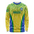 Brazil Football Long Sleeve Shirt Brasil Leopard Pattern LT01