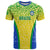 Brazil Football T Shirt Brasil Leopard Pattern - Wonder Print Shop