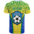 Brazil Football T Shirt Brasil Leopard Pattern - Wonder Print Shop