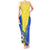 Brazil Football Tank Maxi Dress Brasil Leopard Pattern - Wonder Print Shop