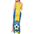 Brazil Football Tank Maxi Dress Brasil Leopard Pattern - Wonder Print Shop