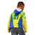 Personalised Brazil Football Kid Hoodie Brasil Leopard Pattern - Wonder Print Shop