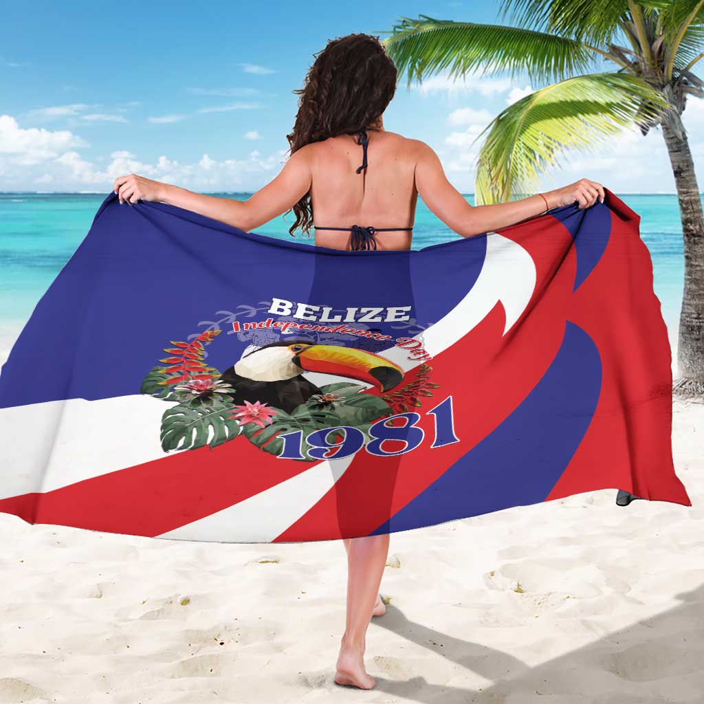 Belize Independence Day 1981 Sarong Bileez Keel Billed Toucan - Wonder Print Shop