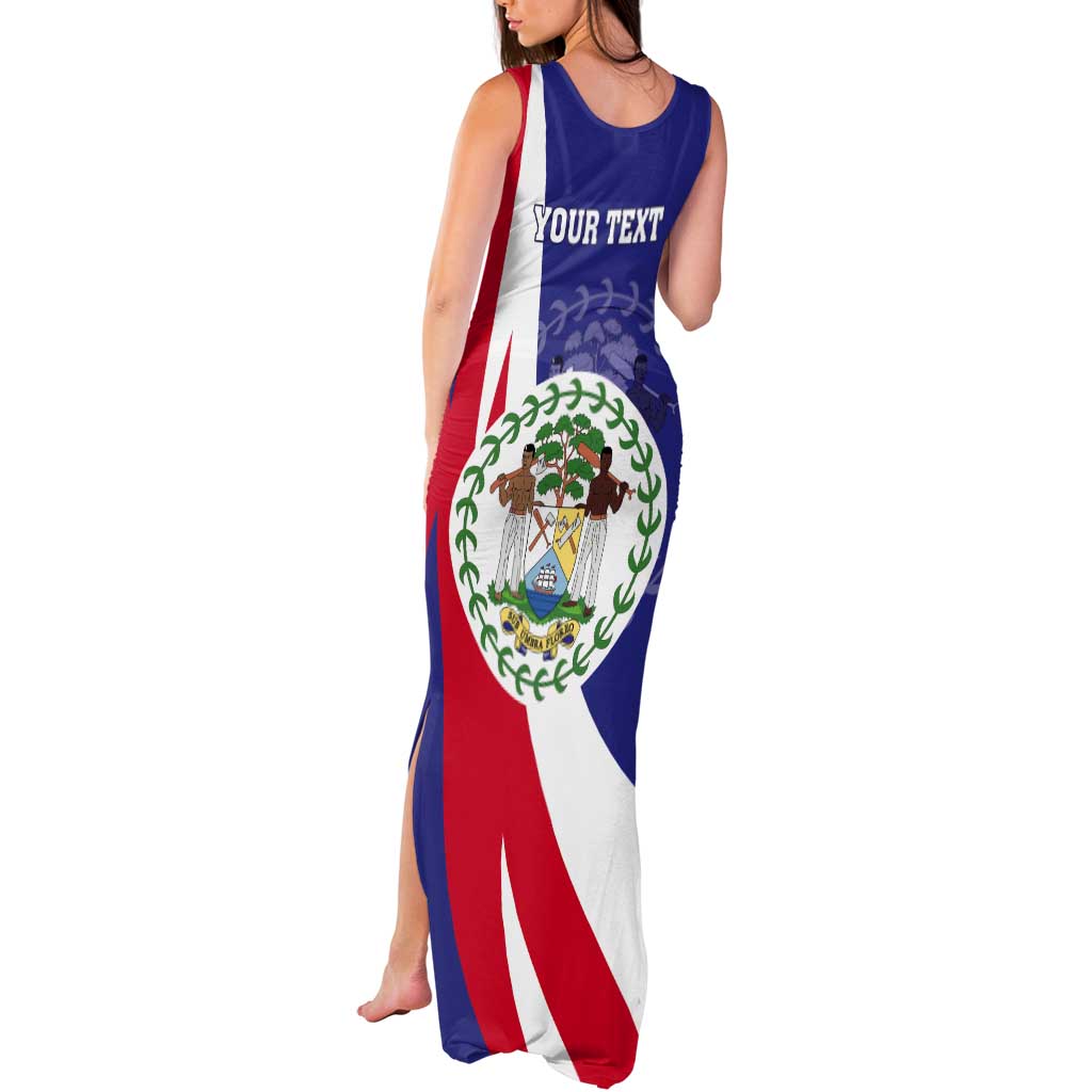 Belize Independence Day 1981 Tank Maxi Dress Bileez Keel Billed Toucan - Wonder Print Shop