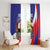 Belize Independence Day 1981 Window Curtain Bileez Keel Billed Toucan - Wonder Print Shop