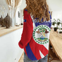 Belize Independence Day 1981 Women Casual Shirt Bileez Keel Billed Toucan - Wonder Print Shop